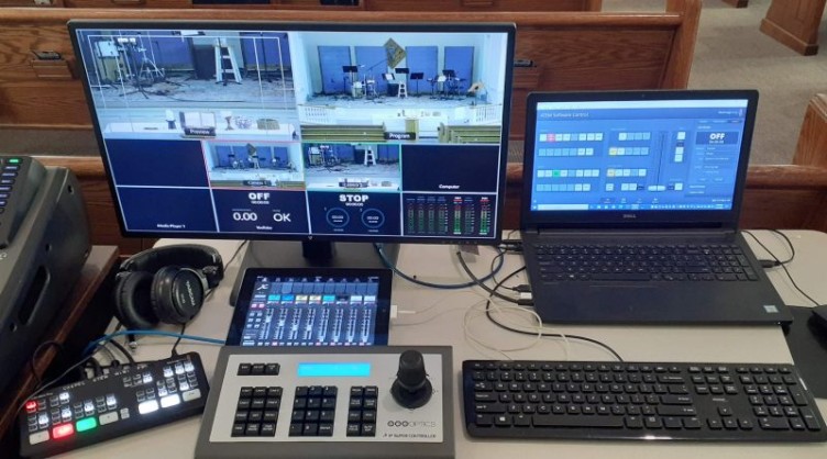 PTZ Camera Livestream Installation Project